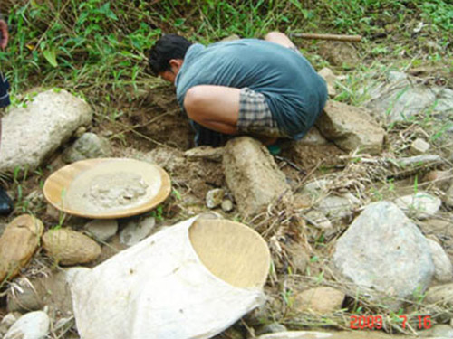 老撾、柬埔寨淘沙金